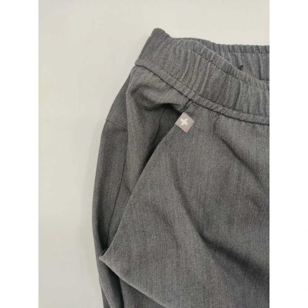 FIGS Tansen Jogger Scrub Pants Men's Medium Graphite Gray Drawstring